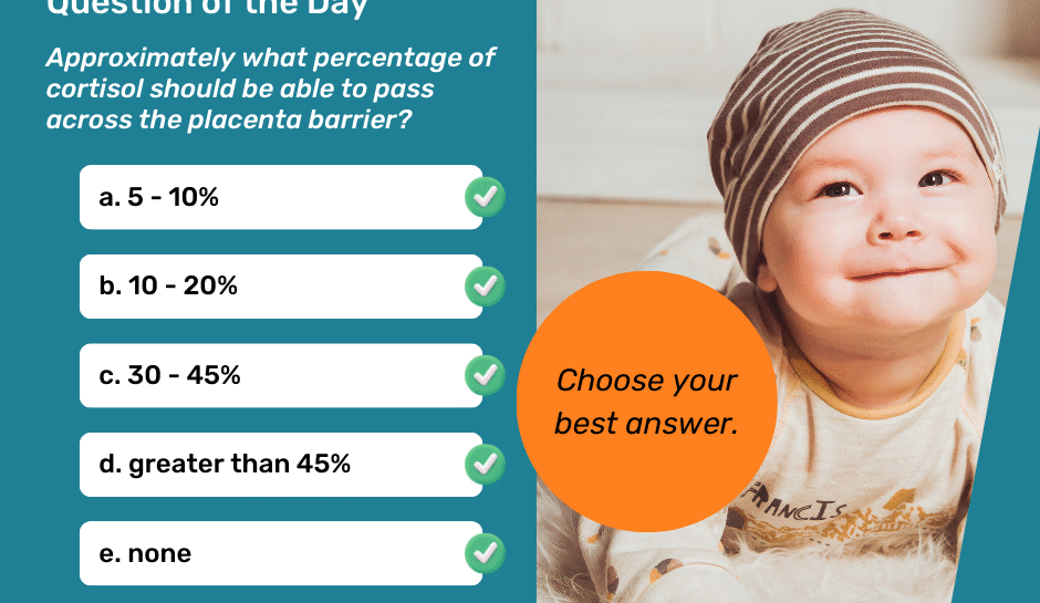 Question of the Week 1 Cortisol